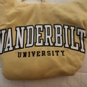Vanderbilt University Stitch logo hoodie